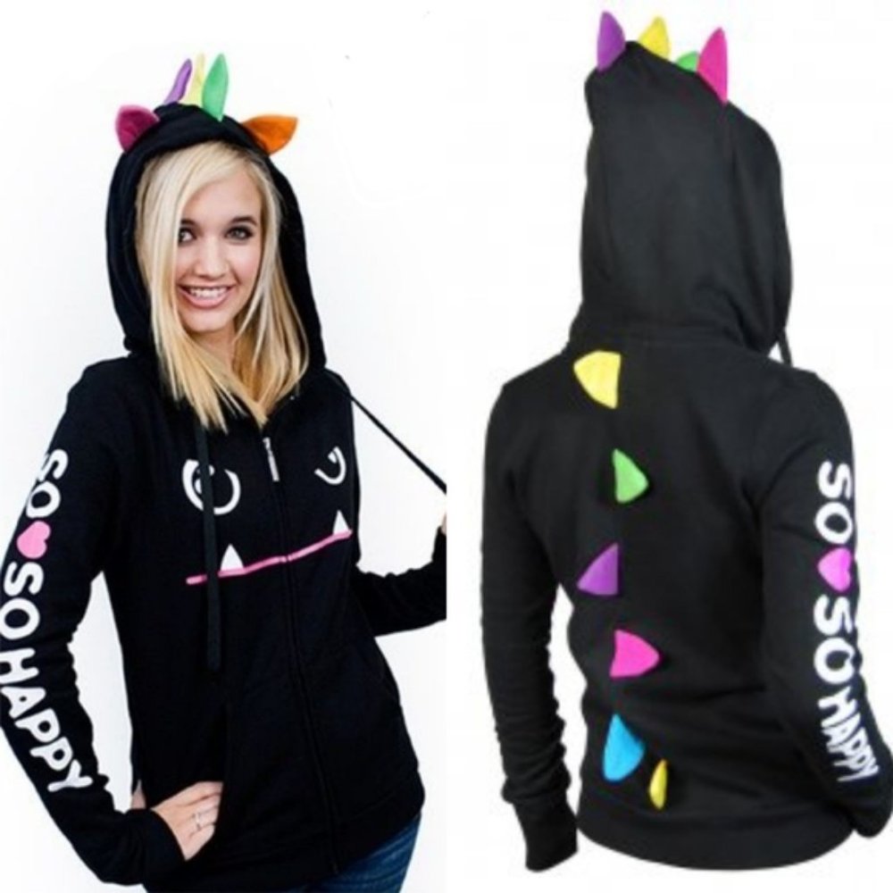 So So Happy Hoodie (Female Size 3XL)